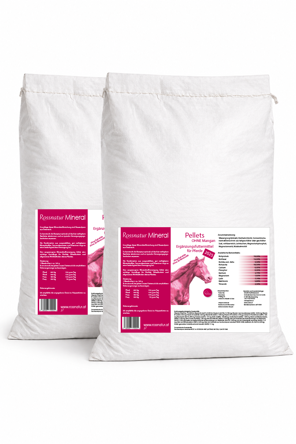 Pellets OHNE Mangan